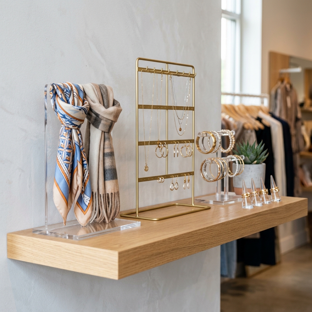 Wall-Mounted Boutique Grid System